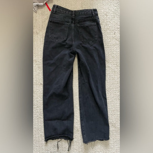 Shein Black Straight leg Jeans - Picture 2 of 3